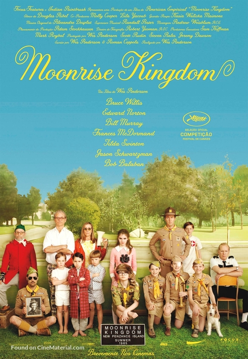 Moonrise Kingdom - Portuguese Movie Poster