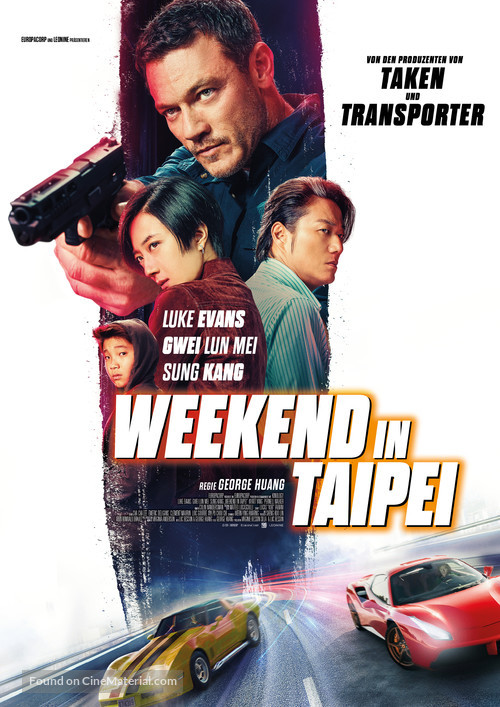 Weekend in Taipei - German Movie Poster