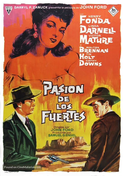 My Darling Clementine - Spanish Movie Poster