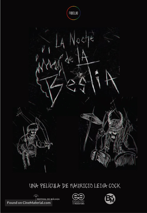 The Night of the Beast - Colombian Movie Poster