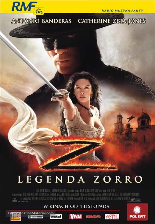 The Legend of Zorro - Polish Movie Poster