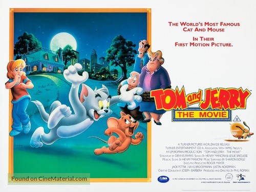 Tom and Jerry: The Movie - British Movie Poster
