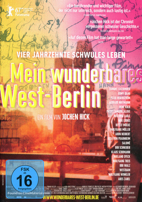 Mein wunderbares West-Berlin - German DVD movie cover