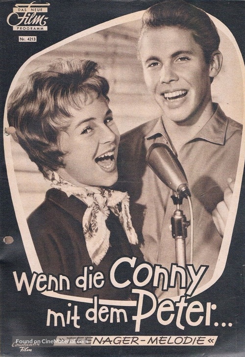 Conny en peter teenager melodie - German poster