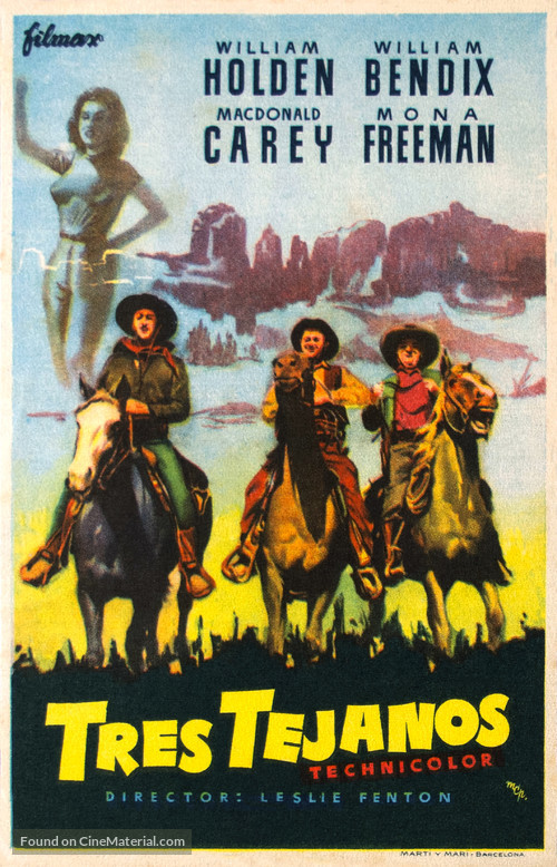 Streets of Laredo - Spanish Movie Poster