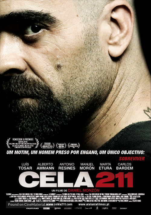 Celda 211 - Portuguese Movie Poster