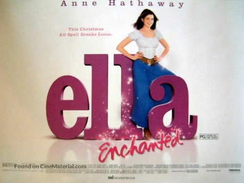 Ella Enchanted - British Movie Poster