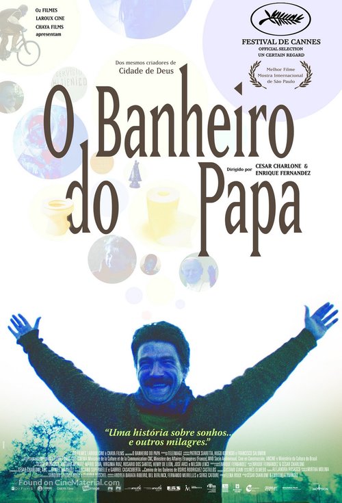 El ba&ntilde;o del Papa - Brazilian Movie Poster