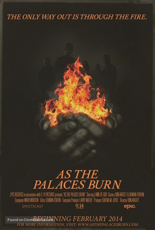 As the Palaces Burn - Movie Poster