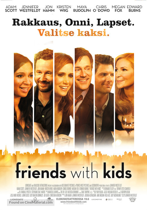 Friends with Kids - Finnish Movie Poster