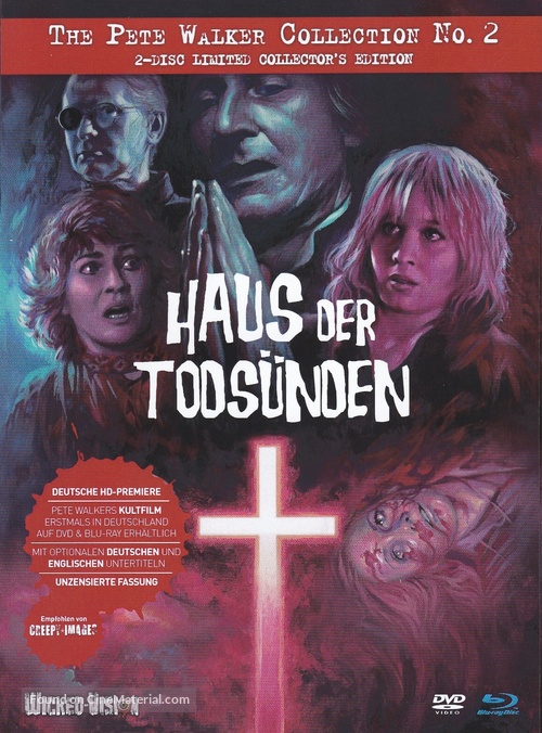 House of Mortal Sin - German Blu-Ray movie cover