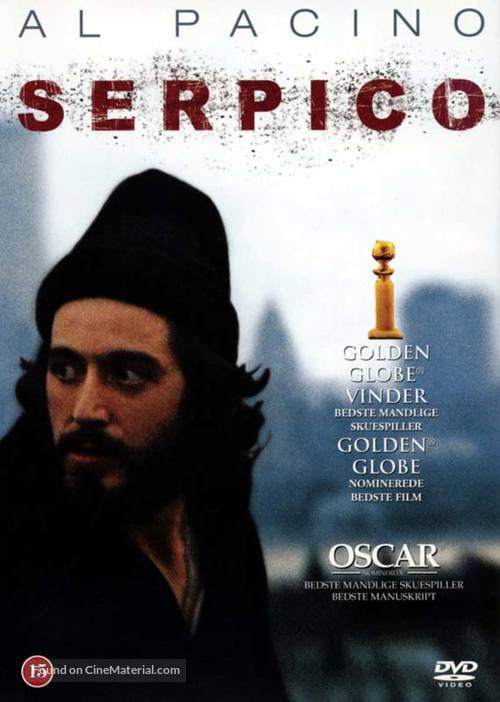 Serpico - Danish Movie Cover