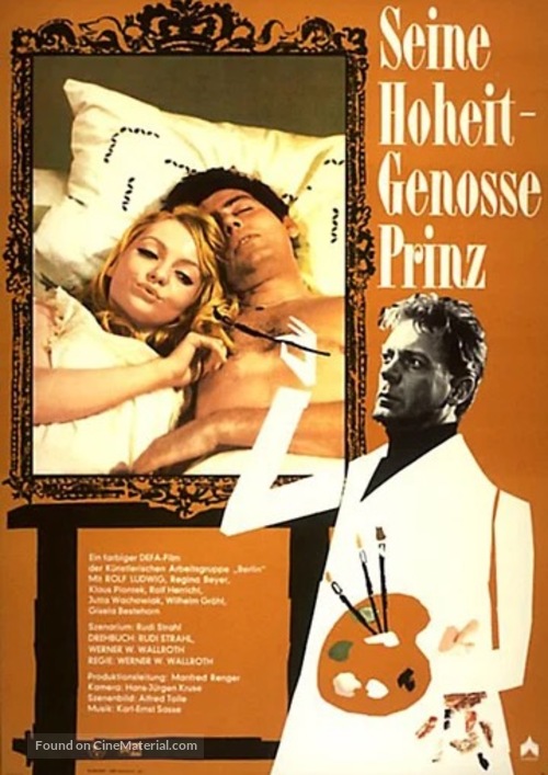 Seine Hoheit - Genosse Prinz - German Movie Poster