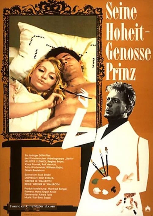 Seine Hoheit - Genosse Prinz - German Movie Poster