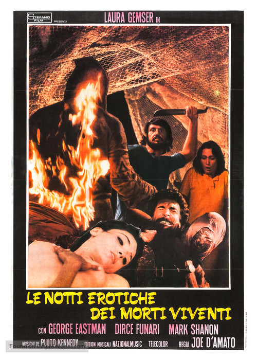 Le notti erotiche dei morti viventi - Italian Movie Poster