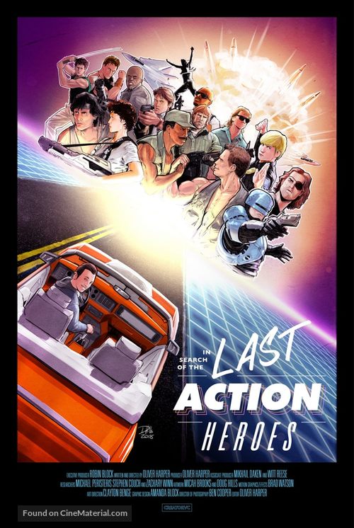 In Search of the Last Action Heroes - British Movie Poster