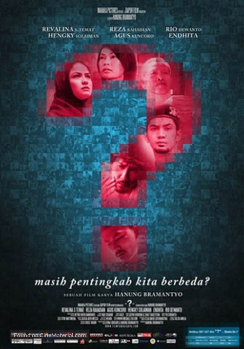 Question Mark - Indonesian Movie Poster