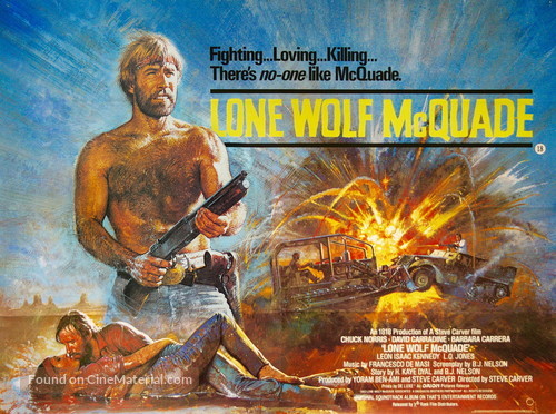 Lone Wolf McQuade - British Movie Poster
