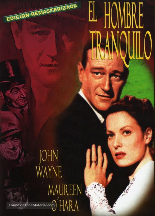 The Quiet Man - Spanish DVD movie cover