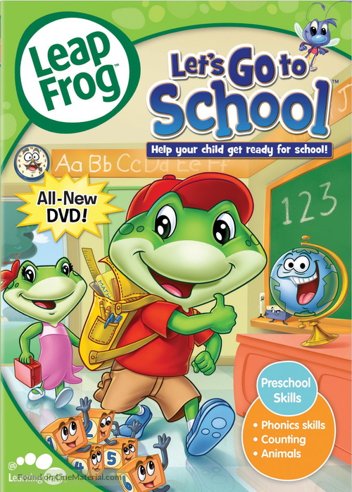 LeapFrog: Let&#039;s Go to School - DVD movie cover