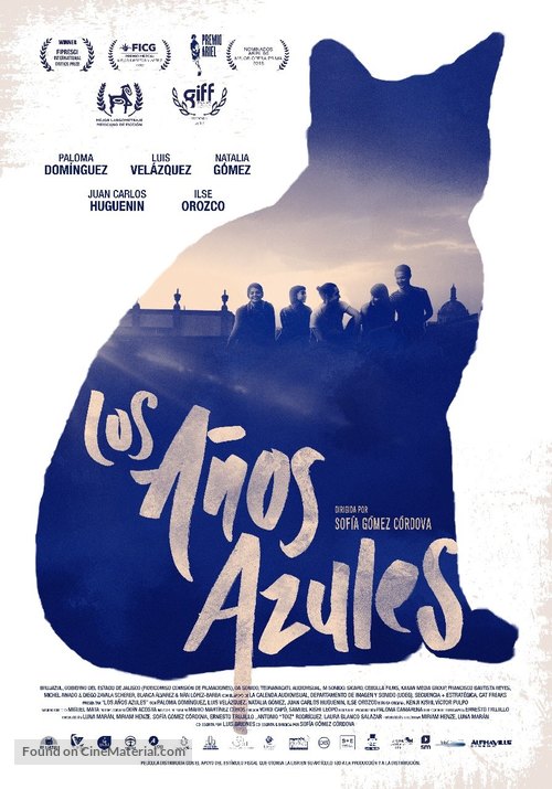 The Blue Years - Mexican Movie Poster