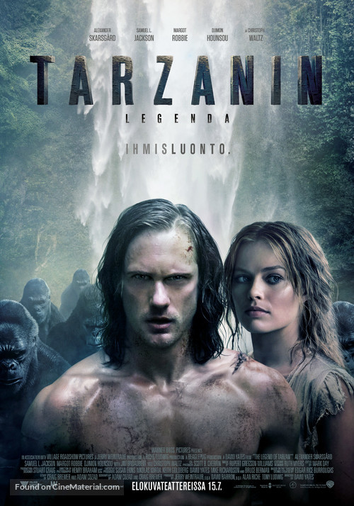 The Legend of Tarzan - Finnish Movie Poster