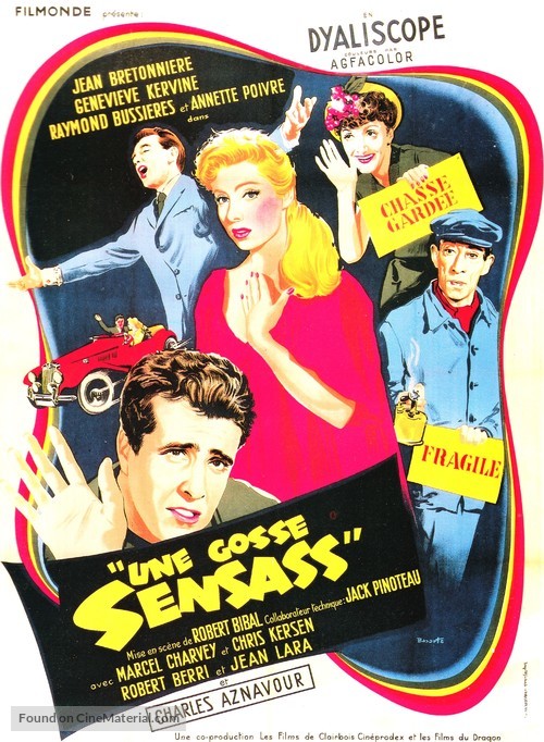 Une gosse sensass&#039; - French Movie Poster