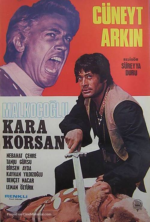 Malko&ccedil;oglu - kara korsan - Turkish Movie Poster