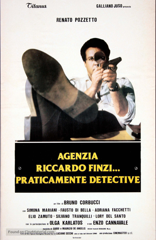 Agenzia Riccardo Finzi, praticamente detective - Italian Movie Poster
