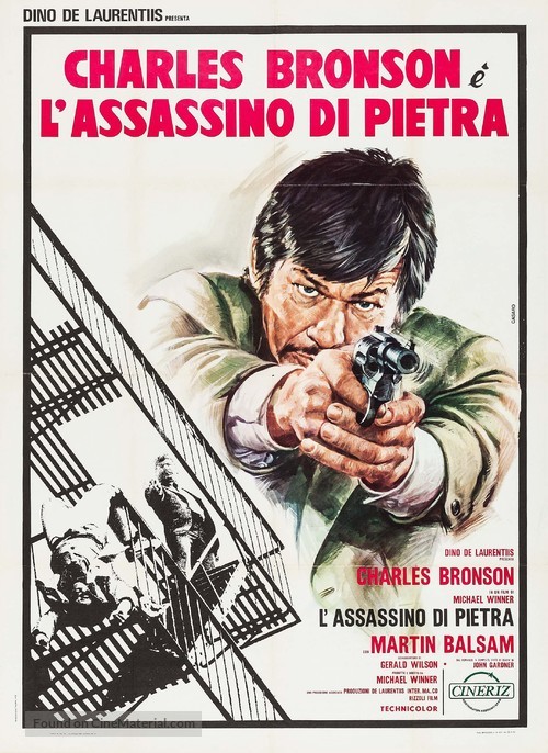 The Stone Killer - Italian Movie Poster