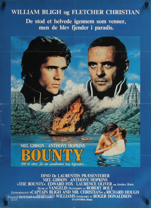 The Bounty - Danish Movie Poster