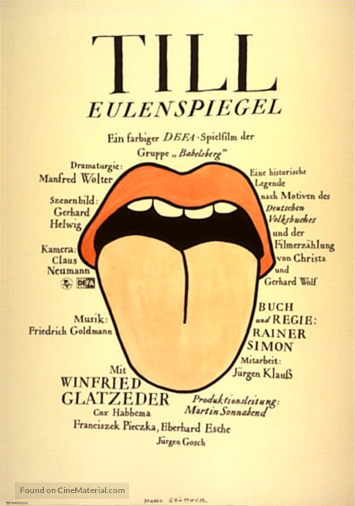 Till Eulenspiegel - German Movie Poster