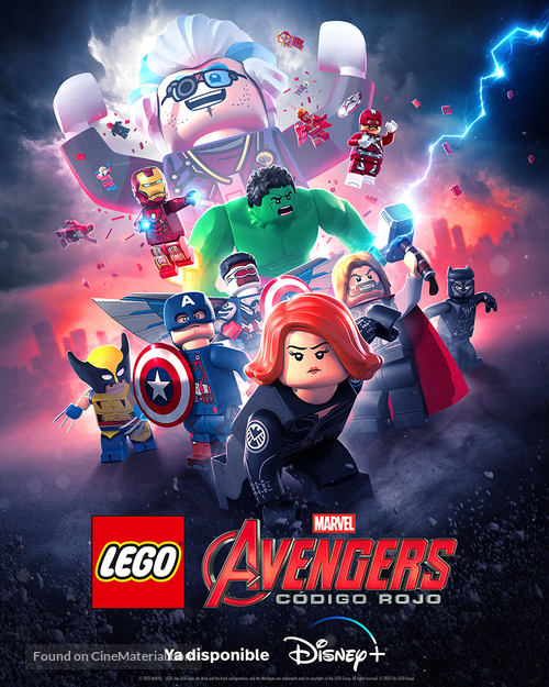 LEGO Marvel Avengers: Code Red - Argentinian Movie Poster