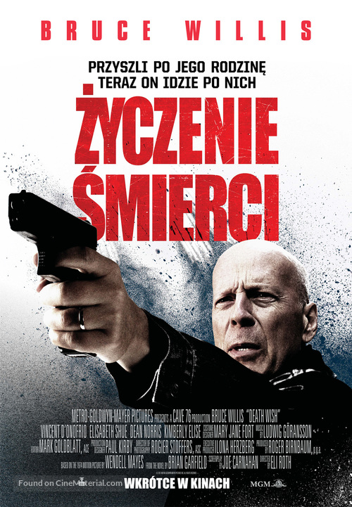 Death Wish - Polish Movie Poster
