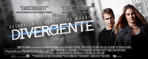 Divergent - Mexican Movie Poster