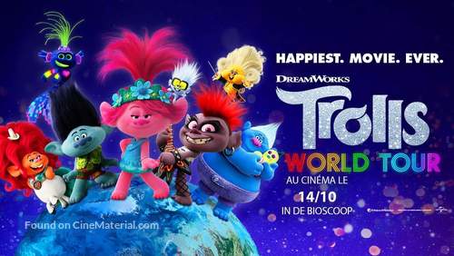 Trolls World Tour - Belgian Movie Poster