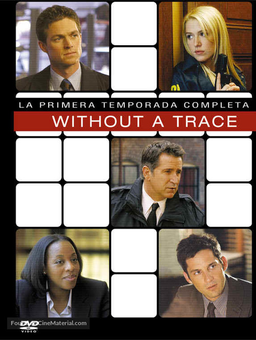 &quot;Without a Trace&quot; - Argentinian DVD movie cover