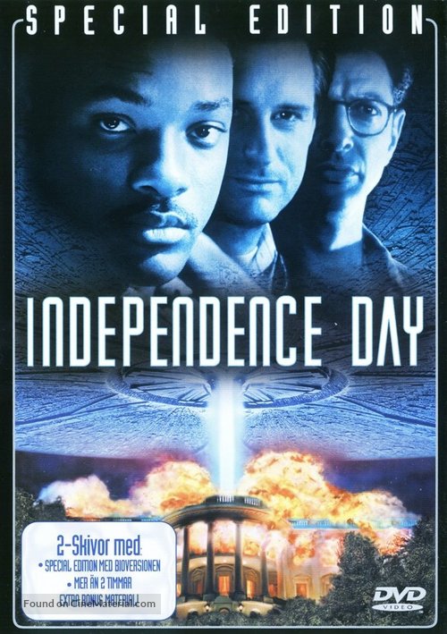 Independence Day - Swedish DVD movie cover