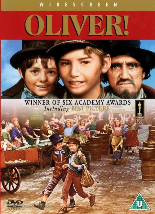 Oliver! - British DVD movie cover