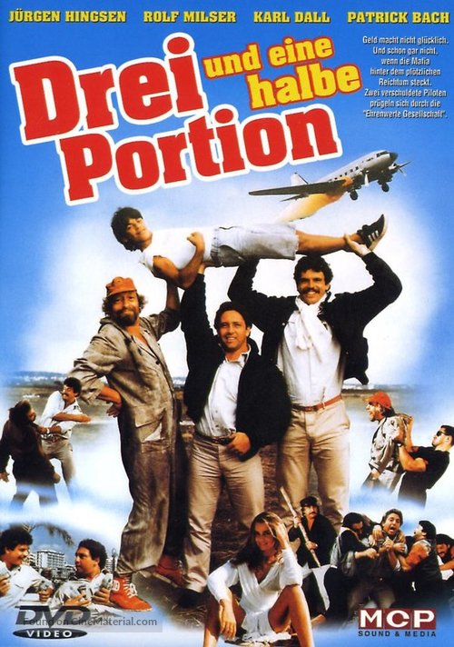 Drei und eine halbe Portion - German Movie Cover