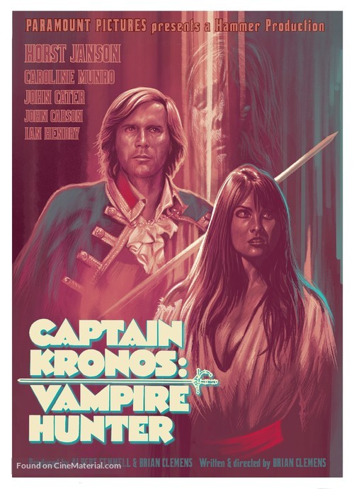 Captain Kronos - Vampire Hunter - British poster