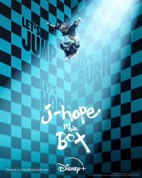 J-Hope in the Box - Brazilian Movie Poster