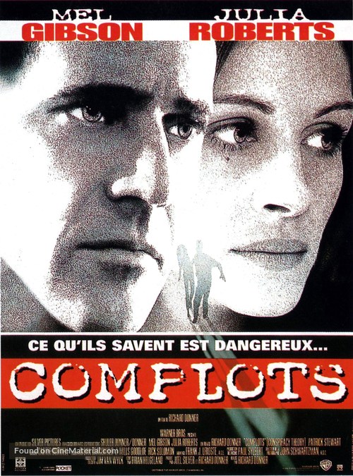 Conspiracy Theory - French Movie Poster