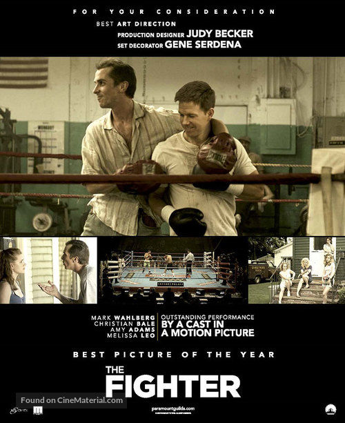 The Fighter - For your consideration movie poster