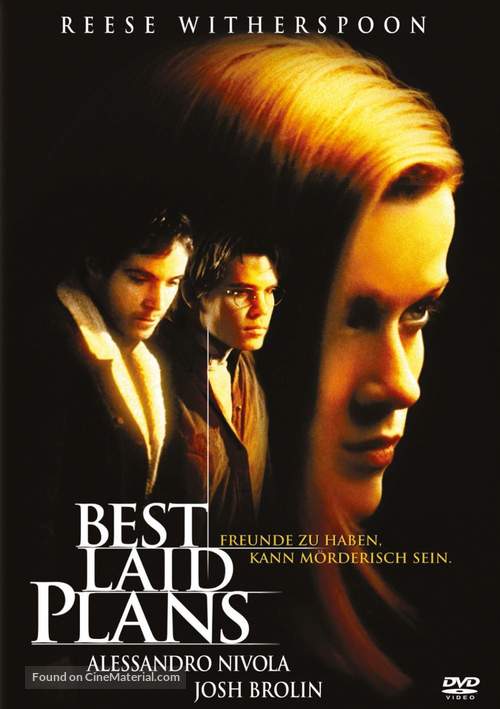 Best Laid Plans - German DVD movie cover
