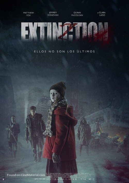 Extinction - Spanish Movie Poster