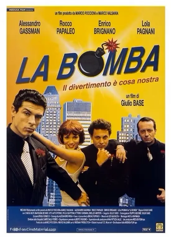 La bomba - Italian Movie Poster