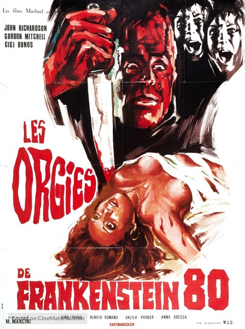 Frankenstein &#039;80 - French Movie Poster
