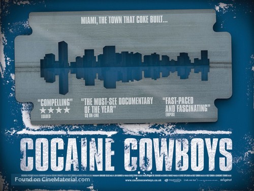 Cocaine Cowboys - British Movie Poster