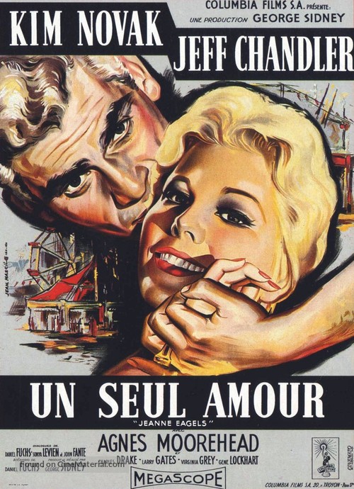 Jeanne Eagels - French Movie Poster